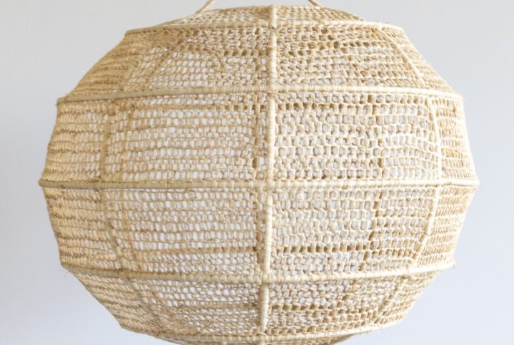 Hanglamp Raffia Rond 50cm