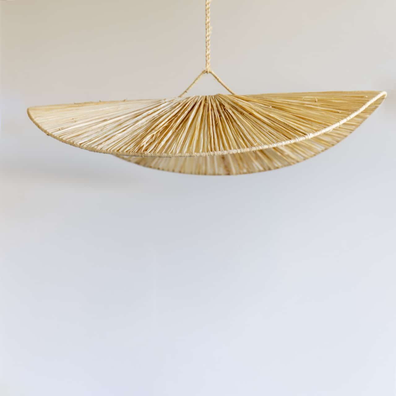 Hanglamp Raffia Mushroom 50cm