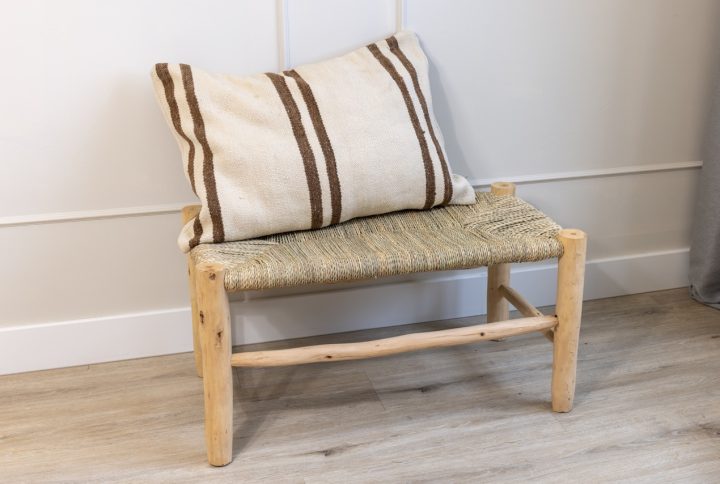 Kelim kussenhoes | Bruine Strepen