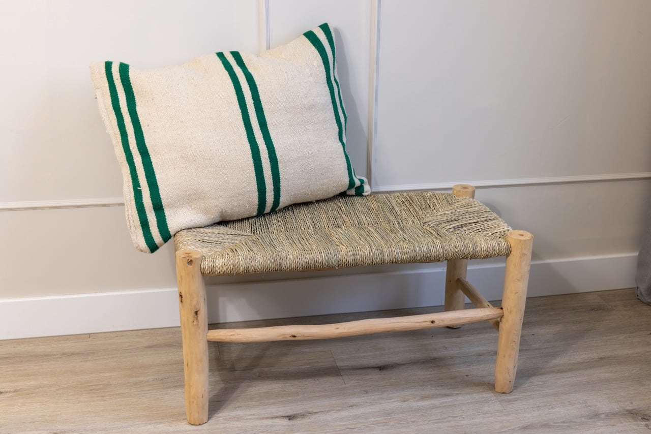 Kelim kussenhoes | Groene Strepen