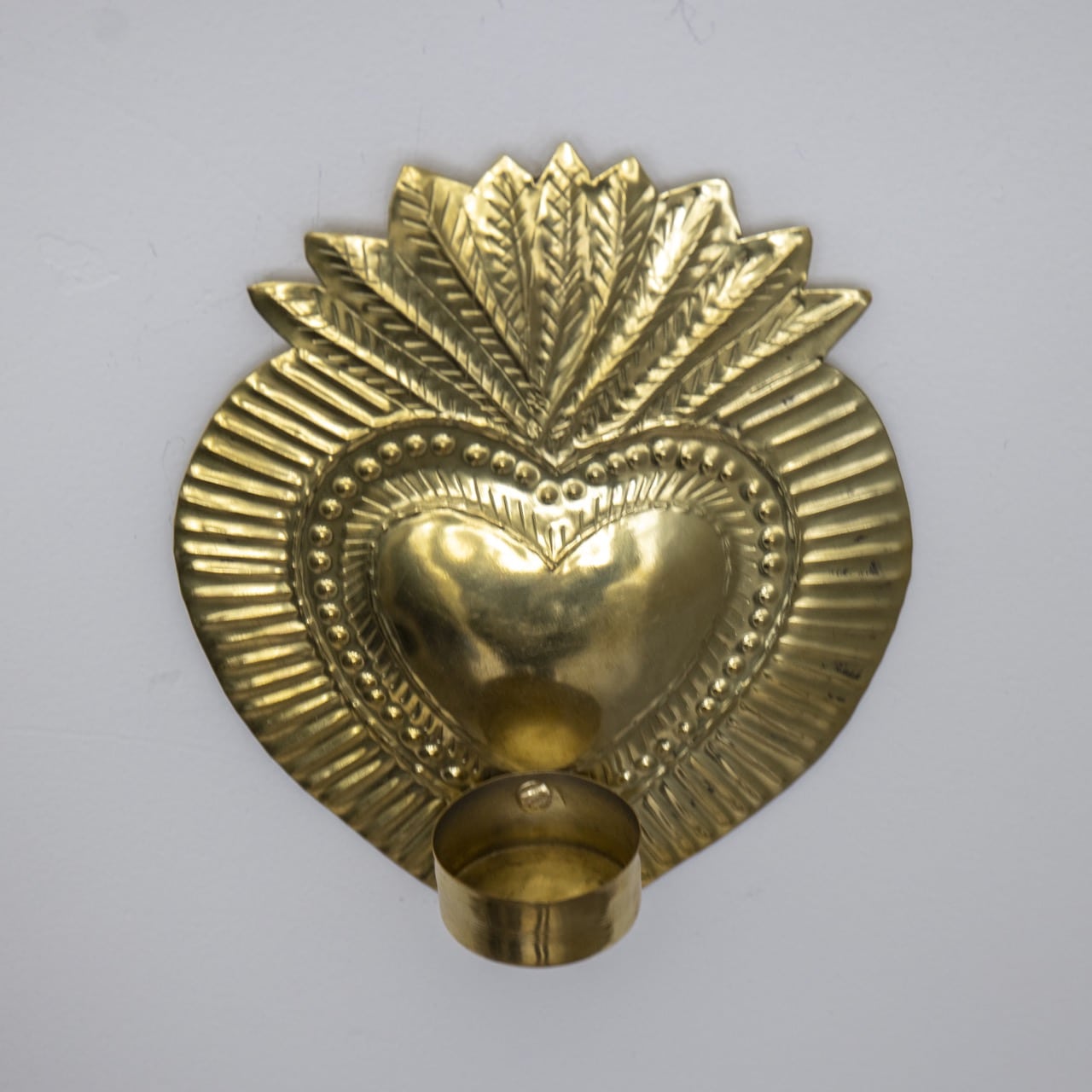 Messing Waxinelichthouder Wand | Heart of Marrakech - Afbeelding 2